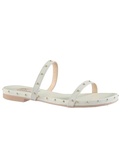 AGL Sandalette offwhite-golden D656020BHKS