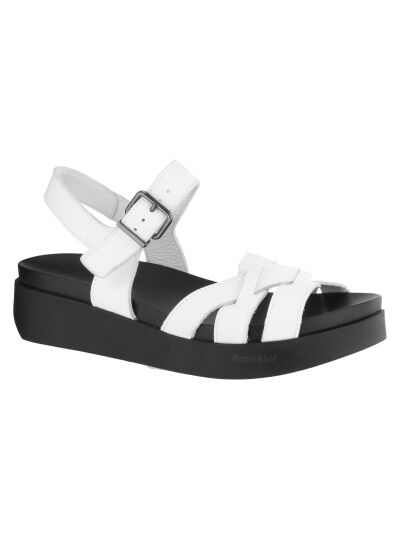 Arche Sandalette blanc/noir MYANAA