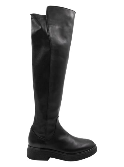 AGL Stiefel softy stretch nero nero D721586PWK